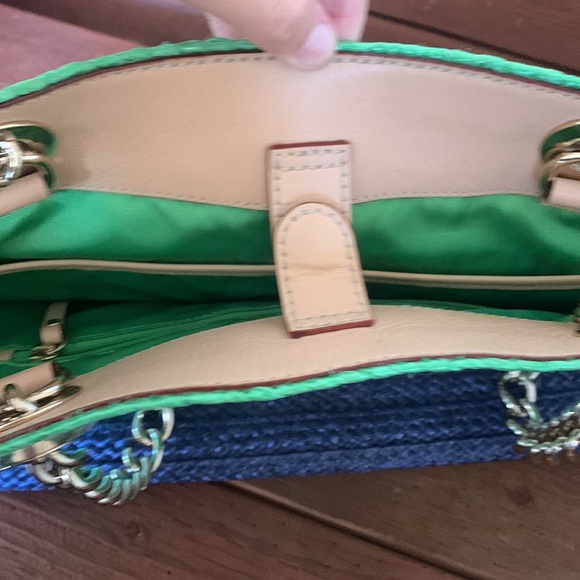 Kate Spade Striped Straw Tote - Picture 4 of 8